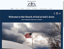 Tablet Screenshot of godsacres.org